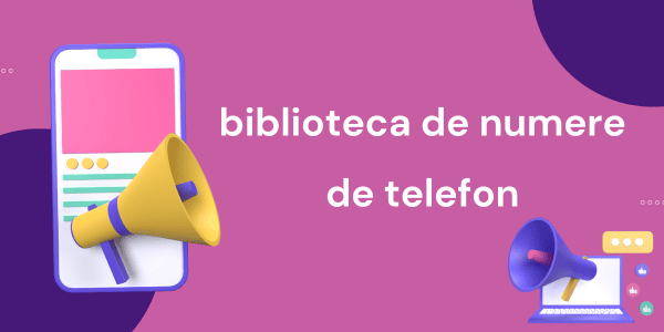 biblioteca de numere de telefon