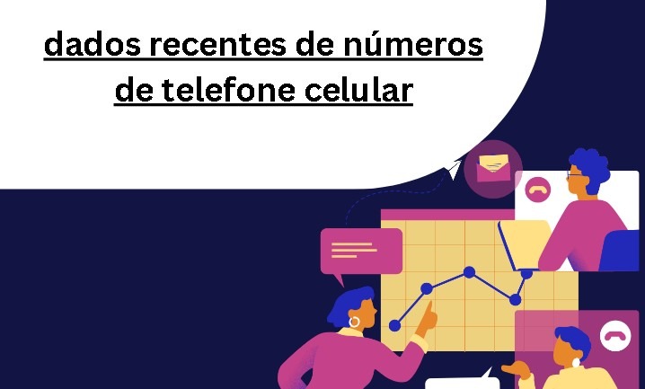 dados recentes de números de telefone celular