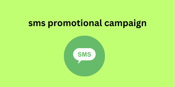 sms promotional campaign 